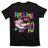 Rolling Into 10 Years Lets Roll I'm Turnijg 10 Roller Skate T-Shirt