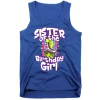 Sister Of The Birthday Girl Funny Roller Skate Gift For Her Gift Tank Top