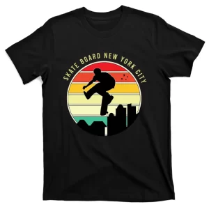Skate Board New York City T-Shirt