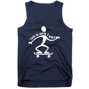 Skate Board Skater Gifts For Ns Skateboard Boys Clothes Funny Gift Tank Top