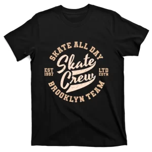 Skate Crew Typography T-Shirt