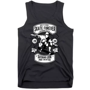 Skate Forever Poster Tank Top