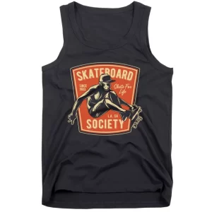 Skate Skater Skateboard Skating Tank Top