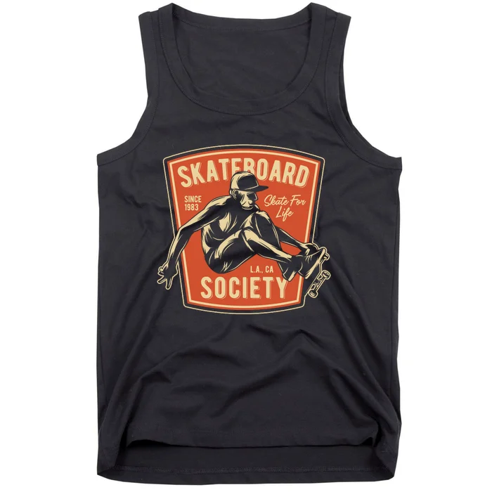 Skate-Skater-Skateboard-Skating-Tank-Top Skate Skater Skateboard Skating Tank Top