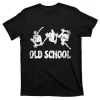 Skateboard Old School Distressed Skateboarding T-Shirt