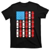 Skateboard Skateboarding Skater American Flag Patriotic Gift T-Shirt