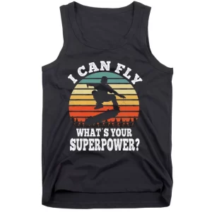 Skateboarding I Can Fly What´s Your Superpower Skateboarder Tank Top