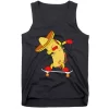 Skateboarding Taco on Skateboard Gift for Skater Tank Top