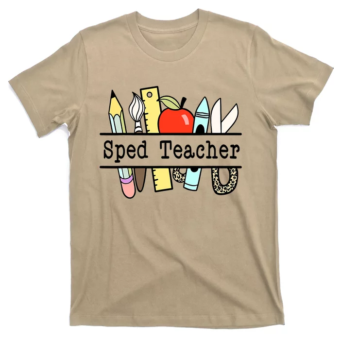 Sped Teacher Pencil Back To School Teacher T-Shirt