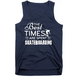 T Shirt Skateboarding Love Skaters Fans Hobby Funny Gift Skate Guys Tank Top