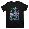 Teacher Of Tiny Mermaid Mermazing Funny Back To School Girls T-Shirt