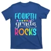 Team Fourth Grade Hello 4th Grade Rocks Back To School Funny T-Shirt