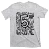 Typography 5th Grade Happy First Day Funny Back To School T-Shirt