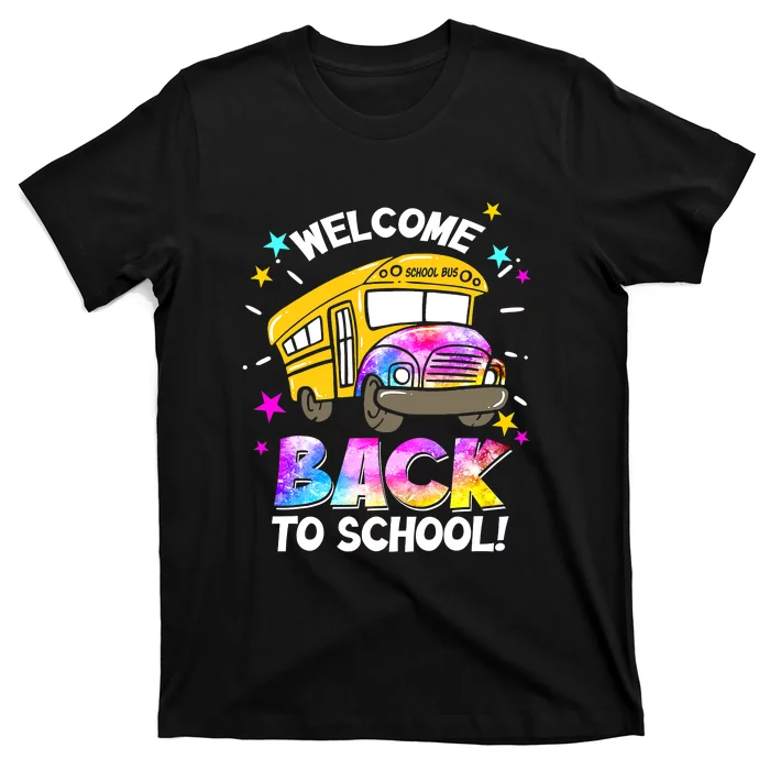 Welcome Back To School Funny School Bus Driver T Shirt Teehall Live