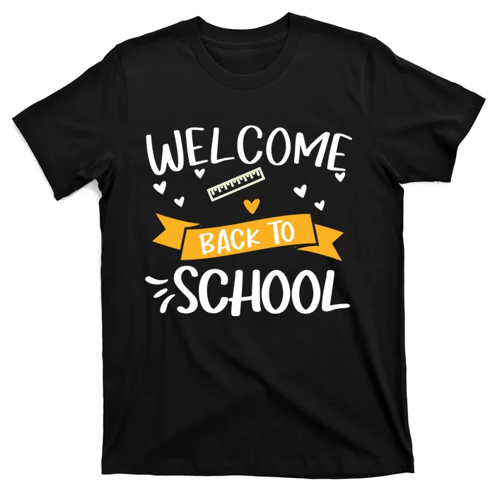 Welcome Back To School Newsletter Meet The Teacher T-Shirt
