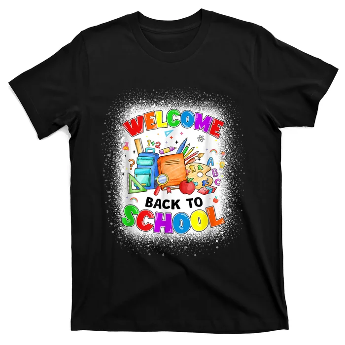 Welcome Back To School Shirt Cute Teacher Students First Day T-Shirt