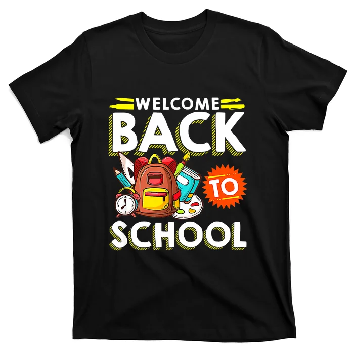 Welcome Back To School Teacher Student Summer T-Shirt