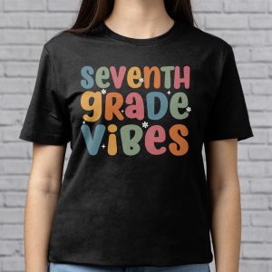 1st Day Of School 7th Grade Vibes Student Teacher Kids T Shirt 5 1