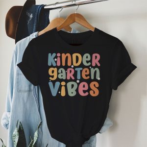 1st Day Of School Kindergarten Vibes Student Teacher Kids T-Shirt