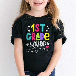 1st Grade Squad First Teacher Student Team Back To School T Shirt 3 3