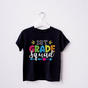 1st Grade Squad First Teacher Student Team Back To School T Shirt 3