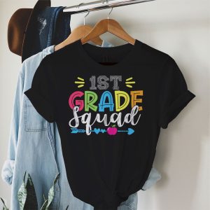 1st Grade Squad First Teacher Student Team Back To School T-Shirt