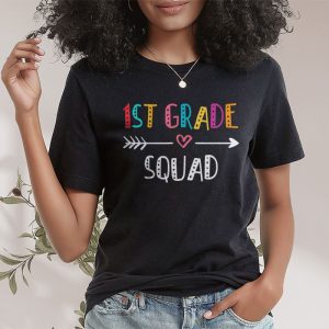1st Grade Squad First Teacher Student Team Back To School T-Shirt