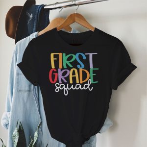 1st Grade Squad First Teacher Student Team Back To School T-Shirt a