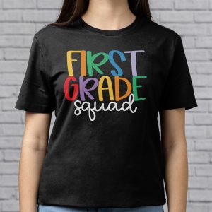 1st Grade Squad First Teacher Student Team Back To School T Shirt a 4