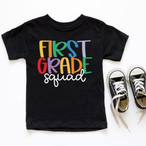 1st Grade Squad First Teacher Student Team Back To School T Shirt a 5