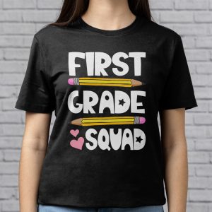 1st Grade Squad First Teacher Student Team Back To School T Shirt b 3