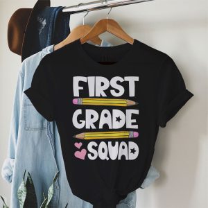 1st Grade Squad First Teacher Student Team Back To School T-Shirt b