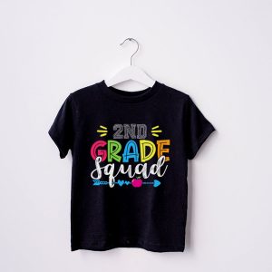 2nd Grade Squad First Teacher Student Team Back To School T Shirt 2