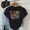 2nd Grade Squad First Teacher Student Team Back To School T-Shirt a
