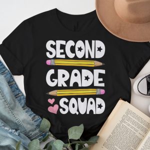 2nd Grade Squad First Teacher Student Team Back To School T Shirt b 2