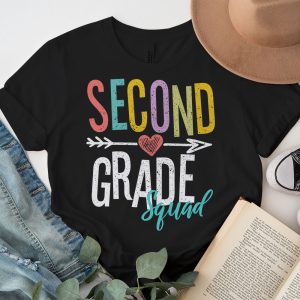 2nd Grade Squad First Teacher Student Team Back To School T Shirt c 2