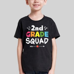 2nd Grade Squad Second Teacher Student Team Back To School T Shirt 2 1