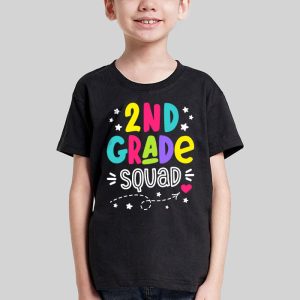 2nd Grade Squad Second Teacher Student Team Back To School T Shirt 2 2