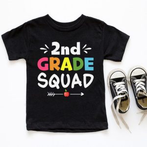 2nd Grade Squad Second Teacher Student Team Back To School T Shirt 6 1