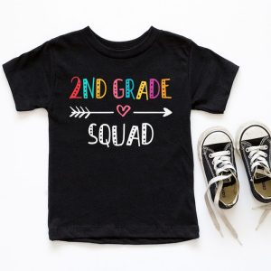 2nd Grade Squad Second Teacher Student Team Back To School T Shirt 6