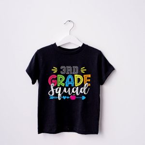 3rd Grade Squad First Teacher Student Team Back To School T Shirt 3