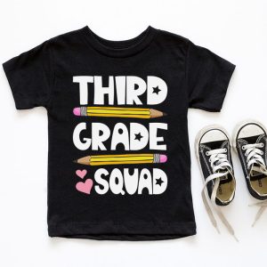 3rd Grade Squad First Teacher Student Team Back To School T Shirt b 5