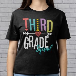 3rd Grade Squad First Teacher Student Team Back To School T Shirt c 4