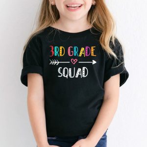 3rd Grade Squad Third Teacher Student Team Back To School T Shirt 3