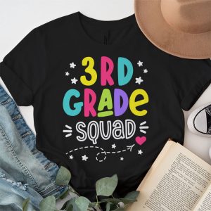 3rd Grade Squad Third Teacher Student Team Back To School T Shirt 4 2