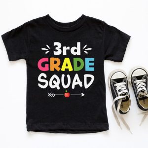 3rd Grade Squad Third Teacher Student Team Back To School T Shirt 6 1