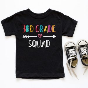 3rd Grade Squad Third Teacher Student Team Back To School T Shirt 6