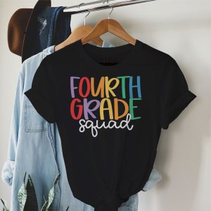 4th Grade Squad First Teacher Student Team Back To School T-Shirt a