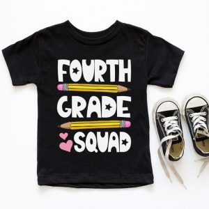 4th Grade Squad First Teacher Student Team Back To School T Shirt b 5