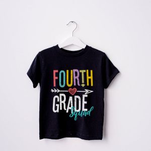 4th Grade Squad First Teacher Student Team Back To School T Shirt c 3